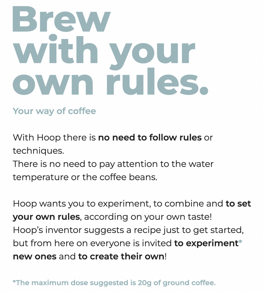 Ceado Hoop Coffee Brewer - Ghost – Whole Latte Love